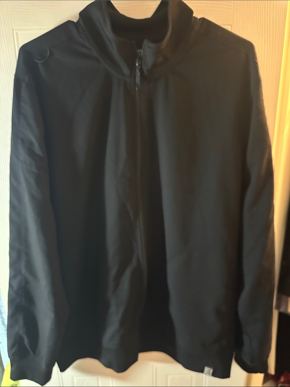 Rothco Black Lightweight Zip-Front Shirt Jacket